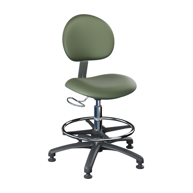 Millennium Lab Stool in Ivy