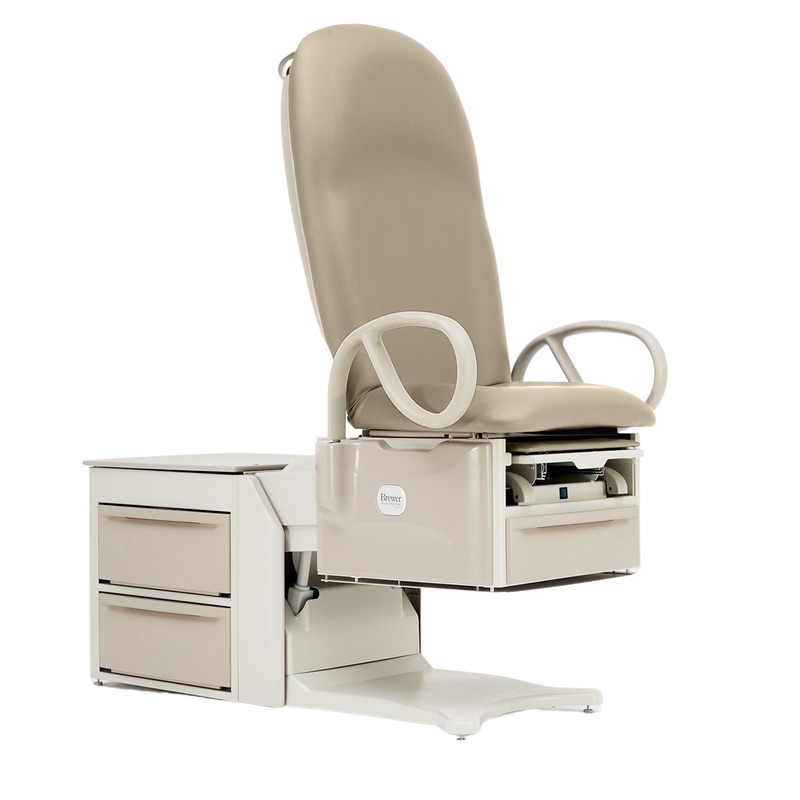 Access High-Low Medical Exam Table in raised position