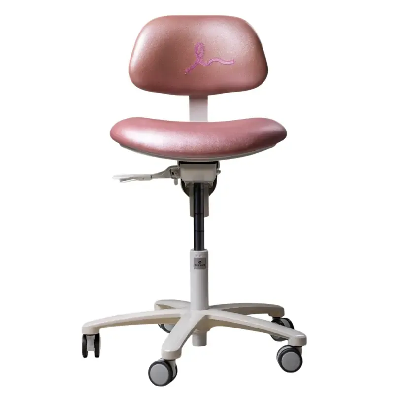 4355B Operator Stool in Rosa