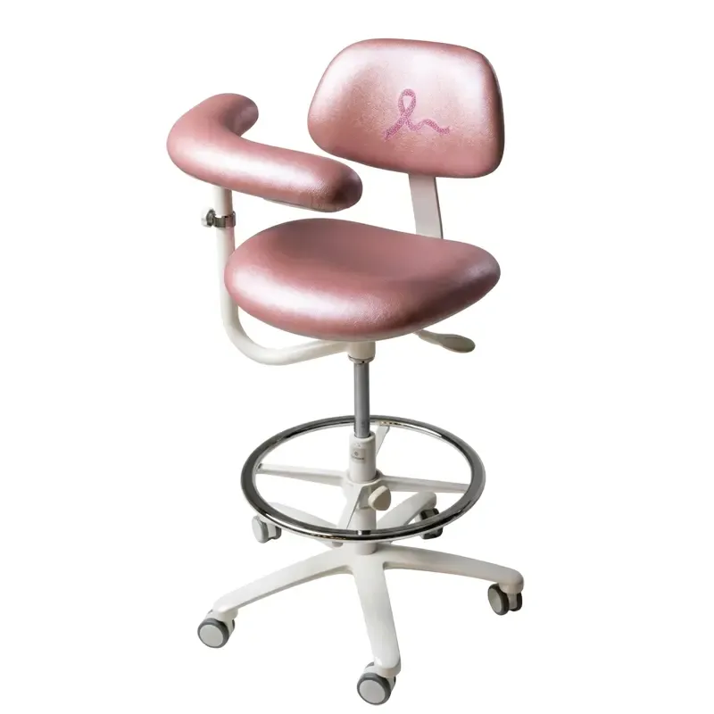 4355B Operator Stool in Rosa