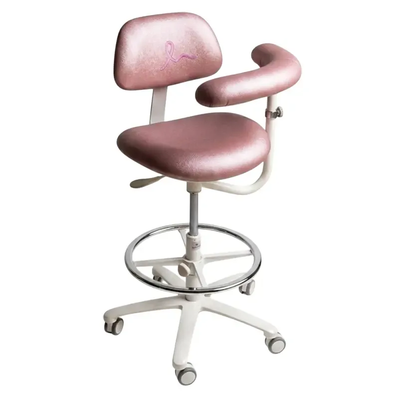 4355B Operator Stool in Rosa
