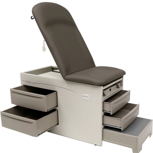 Access Exam Table Drawers Open